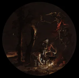 Scener of Witchcraft: Evening, ca. 1645-1649.