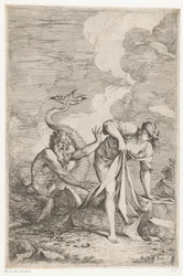 Scylla flykter fra Glaucus