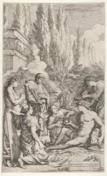 Geniet til Salvator Rosa, ca. 1662.