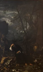 Demokrit i meditasjon, 1651
