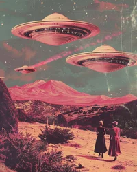 UFO-møte i ørkenen