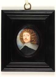 William Villiers, 2nd Viscount Grandison (akvarell på vellum)