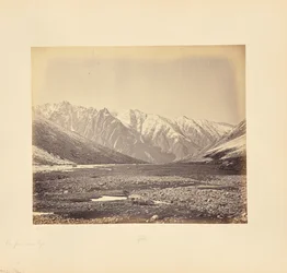 Utsikt fra Taree-passet, Spiti-fjellene