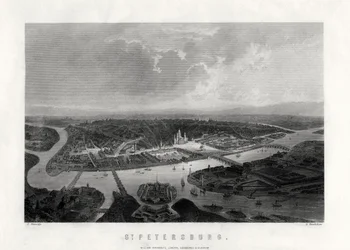 St Petersburg, Russland, 1800-tallet
