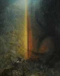 The Destruction of Pharaoh's Host, ca. 1830 (olje på lerret)
