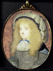 Portrett av Frances Teresa Stuart (1647-1702), hertuginne av Richmond og Lennox, i mannskostyme