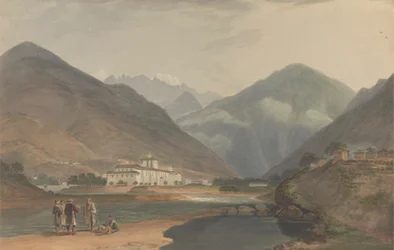 Den tidligere vinterhovedstaden i Bhutan ved Punakha Dzong
