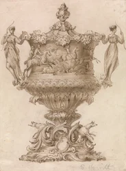 Design for et Jakttrofé eller Loving Cup