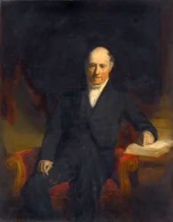 George Green (1767–1849), ca. 1840 (olje på lerret)