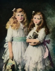 Barbara og Margaret, 1922.