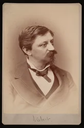 Portrett av Edward Selmar Siebert 1856-1944, 1879.