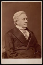 Portrett av Joseph Henry 1797-1878, desember 1875.