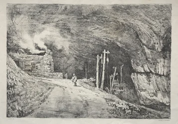 En serie med eldgamle bygninger og landlige hytter i Nord-England: Peak Cavern