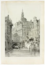 Hotel de Ville, Utrecht, fra faksimiler av skisser laget i Flandern og Tyskland