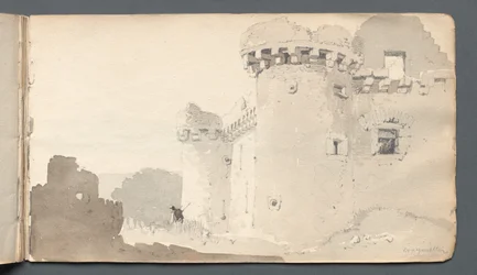 Skissebok: "Ruined Castle"