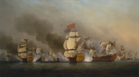 Viseadmiral Sir George Ansons seier utenfor Kapp Finisterre