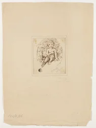 Sittende Cupid