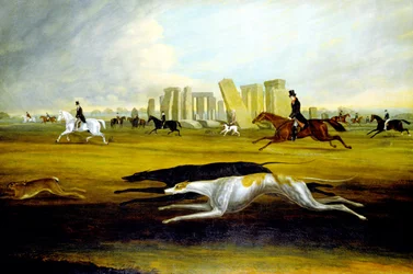 The Pinckney Family Coursing på Stonehenge