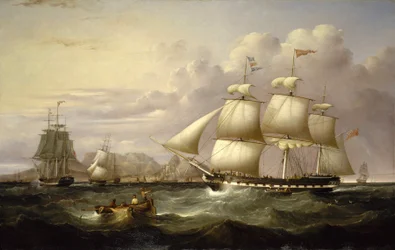 Handelsskipet «Euphrate» fra East India Company, bygget i Liverpool (England) i 1834,