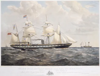 Jerndampskipet «Storbritannia», 3500 tonn, 500 hestekrefter
