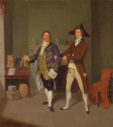 John Quick og John Fawcett i Thomas Moretons "The Way to Get Married"