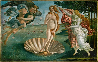 Venus#39; fødsel (maleri på lerret)