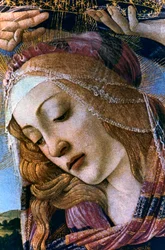 Madonna av Magnificat-detaljen, 1482