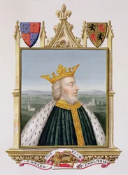 Portrett av Edward III (1312-77) konge av England fra 1327 fra 