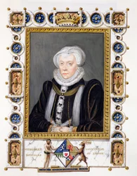 Portrett av Margaret Douglas (1515-78) grevinne av Lennox fra 