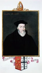 Portrett av Nicholas Heath (ca. 1501-78) erkebiskop av York fra 