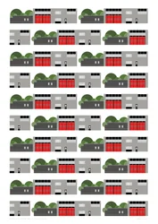 Brannstasjonens gjentakelsestrykk, 2014 (grafisk giclée-trykk)