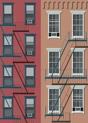 New York Town House, 2017 (digitalt)