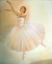 Portrett av en ballettdanser
