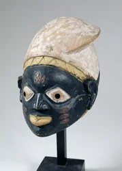Gelede maske fra Yoruba Society, Nigeria