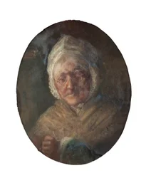 Eldre kvinne (maleri)