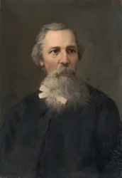 Pastor John Henry Hughes, Ieuan o Leyn (olje på lerret)