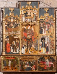 Altertavle av Sant Miquel, Jaume Cirera, Guillem Talarn