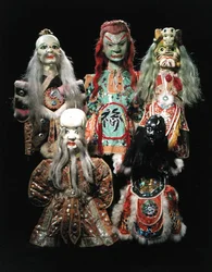 Hanskedukker, fra Kina