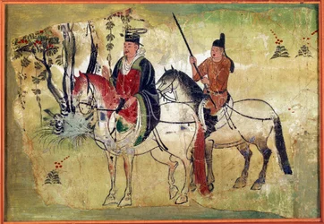 The Celestic Horses of Ferghana Tibetan Manuscript av Touen Houang