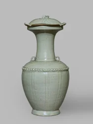Vase med lokk (grønttøy)