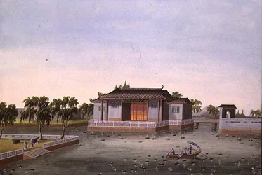 Water Garden, c.1820-40 (akvarell på papir)
