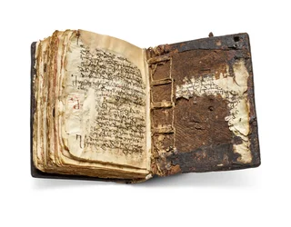 Codex Sinaiticus Rescriptus, sent 5.-7. århundre til 979 e.Kr. (blekk på vellum)