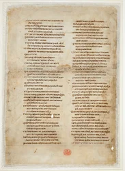 Bibelfragment fra Kings Book (