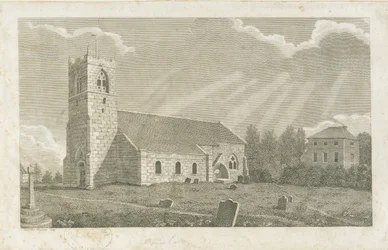 Blymhill kirke: gravering