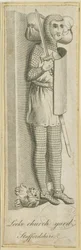 Leek Churchyard - Knight: gravering, og [?1700-tallet] (trykk)