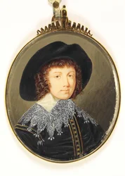 Prince Rupert (akvarell på vellum)