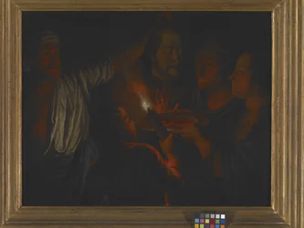 Salome med hodet til døperen Johannes (olje på lerret)