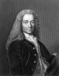 Francois Marie Arouet aka Voltaire (gravering)