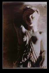 Figure of an Amazon, relief from the altar of Artemis, Temple of Artemis at Ephesus, 450-300 BC (marble)