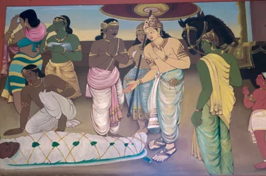 Buddhas Mahanirvana (bilde)